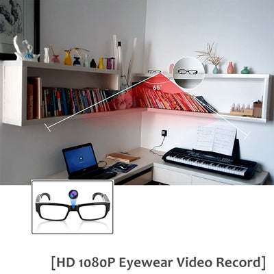 1080P HD Spy Camera Glasses