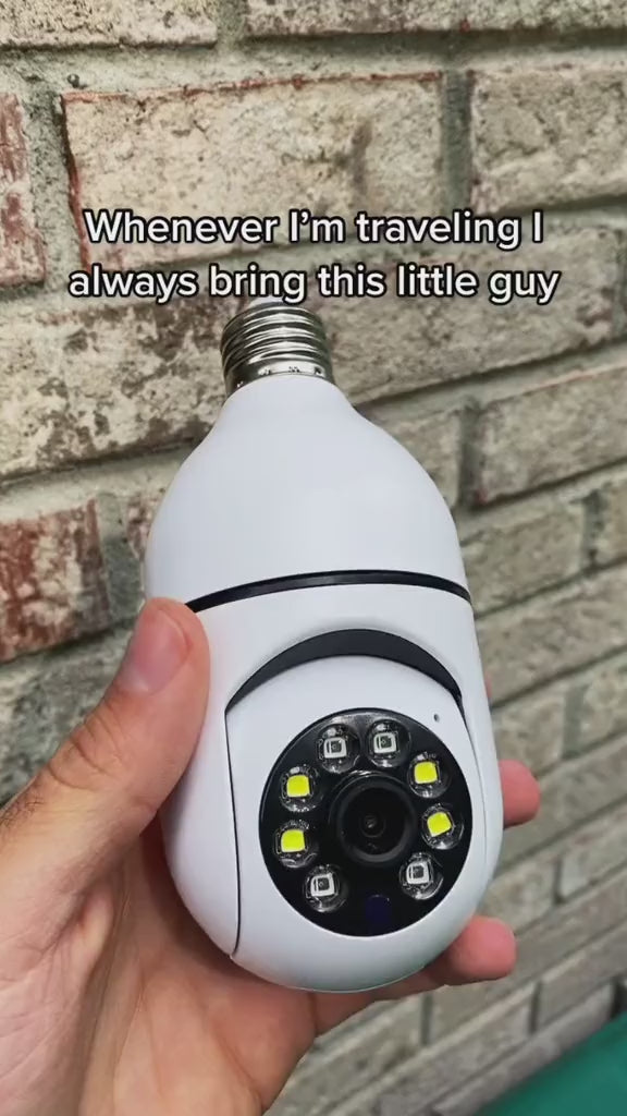 Smart HD PTZ Bulb Camera