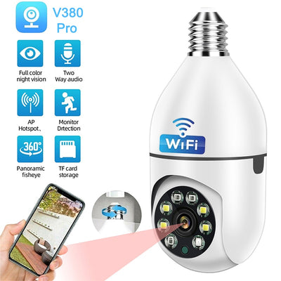 Smart HD PTZ Bulb Camera